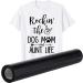Black Heat Transfer Vinyl Bundle - 12 x 10' Rolls - Easy Cut & Weed - DIY Heat Press Design for T-Shirts, Clothes, Hats & Textiles - Buy Online on SooperMarket.com