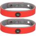 Saluaqui 2 Pack Anti-Static Wireless Negative Ion Bracelets - Washable Silicone Sports Wristbands (Red) - Buy Online on SooperMarket.com