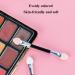 30 pcs Disposable Dual-Sided Eye Shadow Sponge Brushes | Professional Double-End Makeup Applicator Set | Manicure Cosmetic Tool | 9.5CM Aluminum Tube - Buy Online on SooperMarket.com