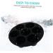 MAGICLULU Silicone Muffin Cake Cups 4 Pcs Silicone Cake Cup Liner Donut Silica Gel Silicone Muffin Cake Cup 15.5X15.5X4CMx2pcs Blackx2pcs - Buy Online on SooperMarket.com