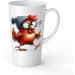 White Ceramic Kids Chicken Mug - Large 483 ml Perfect for Hot Chocolate or Milk Fun and Easy to Use - Buy Online on SooperMarket.com