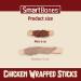 Smartbones 9 Mini Chicken Wrapped Sticks Rawhide Free Chew Dog Treats Chicken 112 g (Pack of 1) - Buy Online on SooperMarket.com