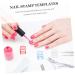 minkissy 15 Sets Nail Print Pegboard Kit Nail Stamper French Tip Nail Kits Nails Kits Clear Stamper Nail Plate Jelly Gel Pad Silicone Stamper Nail Art Stamper Kids Gel Tool Plastic Manicure - Buy Online on SooperMarket.com
