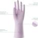 Cool Job Reusable Household Gloves - 3 Pairs of Fragrant Non-Slip Waterproof Cleaning Gloves (Size L) - Purple Rose Sage - Buy Online on SooperMarket.com