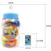 WISHTIME 11PCS Baby Rattles Teethers for Newborn Toys - Hand Development Rattle Toys and Giant Bottle - Gifts for Infants 0-12 Months (Blue) - Buy Online on SooperMarket.com