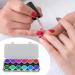 Buy Nail Art Palette - Portable Nail Color Mixing Tool with 24 Grids | Perfect for DIY Nail Designs & Art - Buy Online on SooperMarket.com