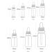 Zeoabsy 6 Pack 10ml Frosted Brown Glass Pipette Bottles - Ideal for Essential Oils & Aromatherapy - Clear Drip Bottle with White Lock Ring - Buy Online on SooperMarket.com