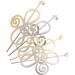 ABOOFAN 20 Sets Hairpin Hair Barrettes for Women Medium Hair Clips for Women Metal Hair Clips for Women Hair Clips Metal Women's Hair Clips Hair Bun Stick Miss Modeling Cage Clamp Alloy - Buy Online on SooperMarket.com