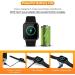 Wafa Fitness Tracker: Heart Rate & Blood Pressure Monitor, Waterproof Sports Smart Watch - Bluetooth Bracelet for Kids, Women, and Men in Black - Buy Online on SooperMarket.com