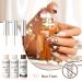 RARJSM Nude Liner Gel Nail Polish Set - 12 Colors 5ml with Thin Sharp Brush for Nail Art, Swirl Nails, and Striping - Soak Off, Curing Required - 12pcs Nude Color Set - Buy Online on SooperMarket.com