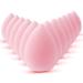 12 Pcs Makeup Sponge Set Blender Foundation Blending Beauty Sponge Flawless for Liquid Cream and Powder Pink Makeup Sponges