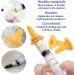 Puppy Syringe Feeder Puppy Nursing Bottle Pet Syringe Feeding Kit Original Nipple with Syringe Feeding Nursing Bottle for Small Pet Puppy Kitten(24 Pack) - Buy Online on SooperMarket.com