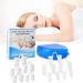 KUIKUI Snore Nasal Dilator Clip - 8pcs Silicone Nose Vents for Easy Breathing and Better Sleep - Buy Online on SooperMarket.com