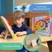 SCHMETTERLINE Kronolino Wooden Learning Clock | Rainbow Colors for Playful Time Learning | Ages 3+ - Buy Online on SooperMarket.com