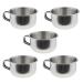 Buy F Fityle 5 Pieces Stainless Steel Beard Shaving Bowl Set for Men | Premium Barber Essentials for Grooming | International Shipping Available - Buy Online on SooperMarket.com