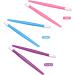 30 Pieces Plastic Handle Nail Cuticle Pusher Rubber Tipped Nail Cleaner Colored Nail Art Tool for Men and Women Christmas Valentine's Day Giving Nail Tool(Blue Purple and Pink) - Buy Online on SooperMarket.com