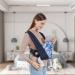iFCOW Baby Sling Carrier - Dark Blue | Suitable from Birth to 15KG - Buy Online on SooperMarket.com