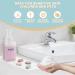 KIISIISO Foaming Hand Soap - Lavender Scented Refillable Dispenser with 10 Tablets for 10x 8oz Bottles - 80fl oz Total - Buy Online on SooperMarket.com