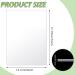 Clear Acrylic Sheets for Craft Projects - 120 Pack PETG Panels for Picture Frame Replacement - 7 x 5 x 0.04 Inch - Buy Online on SooperMarket.com