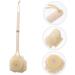 FRCOLOR Bath Brush Loofah Sponge | Exfoliating Shower Scrubber for Back | Bathroom Accessory 37.5x11x7.5 - Buy Online on SooperMarket.com