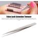 Eyelash Extension Tweezers - Stainless Steel Precision Grafting & Blooming Straight Tweezers for Accurate Application - Buy Online on SooperMarket.com