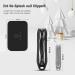 FERYES 3-in-1 Fingernail Clipper with No-Splash Nail Catcher and Metal Storage Box - Men & Women Black - Buy Online on SooperMarket.com
