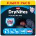 Huggies DryNites Boys Night Time Pants - Sizes 3-5 Years (64 Pants) - Absorbent Pyjama Pants for All Night Comfort - Unbeatable Night Time Protection