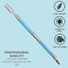 Krisp Beauty Dual Sided Cuticle Pusher - Surgical Grade Stainless Steel Manicure/Pedicure Tool Set for Nail Care - Blue - Buy Online on SooperMarket.com