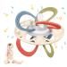 Zooawa Baby Teether  Sensory Toys for Babies BPA-Free Silicone Baby Teething Toy for Pain Relief  Baby Rattles Teether Toy Ball Chew Toy Newborn Infant Baby Toy for 3-6 Months  3+ Months  Easy to Hold Beige