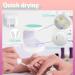 Buy Angnya Mini LED UV Nail Dryer Portable 16W USB Nail Lamp for Gel Nails Perfect for Manicure & Nail Art (Green) - Buy Online on SooperMarket.com
