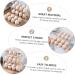 1pc Box Transparent Egg Lattice Eggs Stackable Egg Frame Egg Storage Holder Refrigerator re-usable - Buy Online on SooperMarket.com