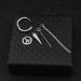 Mshion Unisex Moon Stud Earrings with Jewelry Box - 1 Pair | Unique Gift Idea - Buy Online on SooperMarket.com