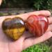 Specimen Healed Quartz Gemstones Natural Heart Crystals pedras para artesanato Reiki Stones Home Decor As a Gift FZUGEDRLI (Color : Tiger Eye Size : Approx 30mm) - Buy Online on SooperMarket.com