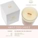 Angels Light Raphael - Luxurious Handmade Fragrance Candle | 270g Natural Soy Wax with Essential Oils | Healing Energy & Joy | Sandalwood Pine Sage Bergamot - Eco-Friendly Wooden Wick - Buy Online on SooperMarket.com