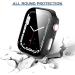 6 Pack Hard PC Case + Tempered Glass for Apple Watch 44mm SE(2022) Series 6/SE/5/4 - Ultra-Thin Scratch Resistant Protective Cover - Black/Blue/Green/Starlight/Clear/Rose Gold - Buy Online on SooperMarket.com