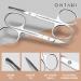 ONTAKI 3 Scissors Pack: German Beard & Mustache, Nose Hair Scissors Set - Buy Online on SooperMarket.com