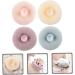 NOLITOY 4pcs Bath Ball Set | Exfoliating Loofahs & Body Scrubbers for Shower | Skin Cleaning & Bathing Essentials - Buy Online on SooperMarket.com