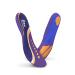 Insoles for Work Boots QBK Shock Absorbing Insoles Women and Men Suitable for Flat Feet High Arch Supination Use for Walking Hiking. M Purple M: Men7.5-8.5