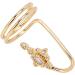 Women Finger Nail Ring Fashionable Fingernail Rings Nail Art Accessory for Parties and Daily Life (3057 gold) - Buy Online on SooperMarket.com