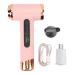 Hair Dryer with Diffuser Powerful Ionic Blow Dryer with 20W Plug for Fast Drying Travel Hair Blow Dryer Portable Rechargeable USB Cordless Hair Dryer for Home Dormitory (US) US Pinks