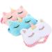 Child's Pink Embroidered Eye Mask with Makeup Eyeshadow Design - 1 Count - Buy Online on SooperMarket.com
