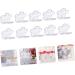 10pcs Packing Box Eyeshadow Blush for Cheeks Makeup Blush Lipstick Boxes Filling Cosmetics Travel 5x5cm Transparent Color - Buy Online on SooperMarket.com