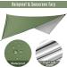 G4Free Large Camping Hammock with Mosquito Net and Rain Fly - 2 Person Portable Hammock with Bug Net and Tent Tarp for Outdoor Hiking and Backpacking - Buy Online on SooperMarket.com