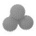 uxcell 4pcs Reusable Laundry Dryer Balls Vinyl Drying Balls for Reduce Wrinkles Static Fabric Softener Reduce Drying Time Save on Energy Grey