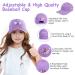 AOMIG DIY Adjustable Baseball Cap Craft Set for Girls - 10 Self-Adhesive Glitter Stones - Perfect Gift for Ages 4-11 - Purple Sun Hat - Buy Online on SooperMarket.com