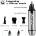 4 in 1 Nose Hair Trimmer for Men - Waterproof Ear & Eyebrow Clipper Travel-Friendly Battery-Powered Grooming Tool - Buy Online on SooperMarket.com