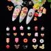 100Pcs Resin Candy Sweet Charms for DIY Nail Art Craft - Cute Slime Charms Beads for Ice Cream Design - Includes Tweezers - BAIYIYI - Buy Online on SooperMarket.com