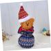 KOMBIUDA 1pc Christmas Candy Portable Storage Ornament Hanging Bag Little Knitted Bear Adorable Kids Bags - Buy Online on SooperMarket.com