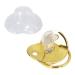Letter F Shape Pacifier - Stylish Silicone Baby Pacifier with Chain Clip for Home & Travel - International Shipping Available - Buy Online on SooperMarket.com