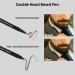 Real Beard Pen | Natural Waterproof Beard Filler & Brow Color - Long-Lasting Solution for Perfect Beard Definition in Brown - Buy Online on SooperMarket.com